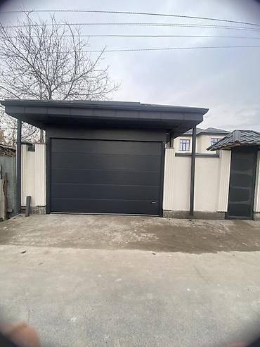 Откатные ворота: Откатные ворота из сэндвич‑панелей с автоматикой - Полотно — 2