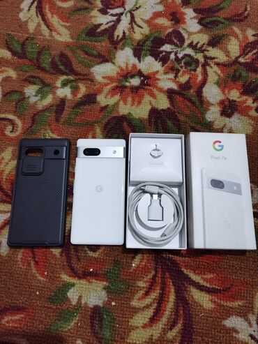 pixel 3a бишкек: Google Pixel 7a, Колдонулган, 128 ГБ, түсү - Ак, 1 SIM, eSIM