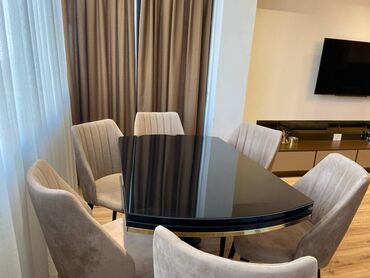 Uzunmüddətli kirayə mənzillər: Nəsimi rayonu, Ənvər Hüseynov küçəsi, Azerros MTK-da, 18 mərtəbəli — 5