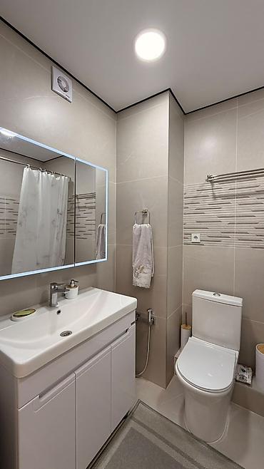 мадина рынок квартира: 2 комнаты, 64 м², Мадина Элитка, 4 этаж, Свежий ремонт — 9