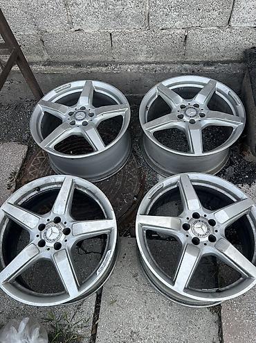 Диски: Литые Диски R 19 AMG, Комплект, отверстий - 5, Б/у — 1