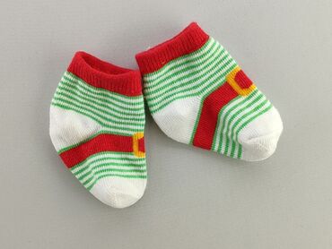 skarpety w świąteczne wzory: Шкарпетки, 16–18, стан - Ідеальний