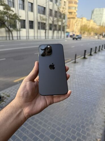 Apple iPhone: IPhone 14 Pro Max, 256 GB, Black Titanium — 14