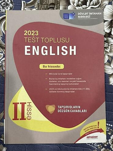quran kitabı: İngilis dili Testlər 11-ci sinif, DİM, 2-ci hissə, 2023 il — 1