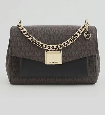 michael korse: Michael Kors çiyin çantası - Model: flap dizaynlı, ön hissədə — 1