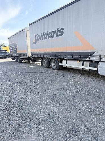 вольво тандем: Прицеп, Schmitz Cargobull, Шторный, от 12 т, Б/у — 7
