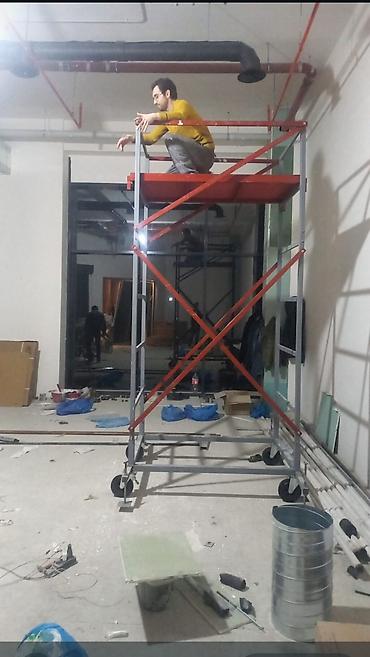 2 ci əl xalca: Təkərli lesa (mobil iş qülləsi) icarəsi - İstifadə sahələri: fasad və — 6