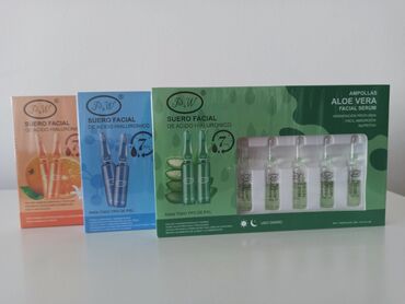 set za nokte lidl: Ampule za lice Set od 7 ampula 350 din 💥 Aloe Vera ampule za negu