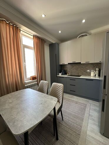 продажа 1 комн кв в бишкеке: 3 комнаты, 92 м², Элитка, 12 этаж, Дизайнерский ремонт