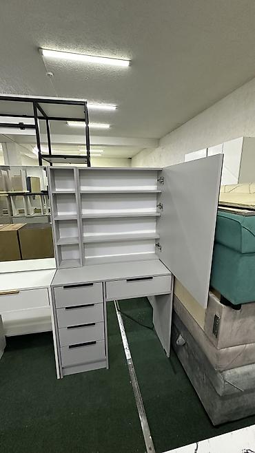 Комоды для одежды: Комод для одежды, Новый, С зеркалом, ЛДСП, цвет - Белый, Серый, Бежевый, Бесплатная доставка — 3