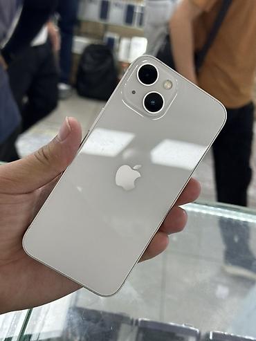 iphone d: IPhone 13, Б/у, 128 ГБ, Старлайт, 79 % — 7