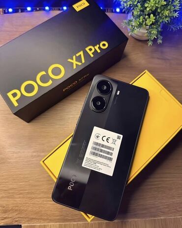 Poco: Poco X7 Pro, Новый, 512 ГБ, цвет - Черный, 2 SIM, eSIM — 1