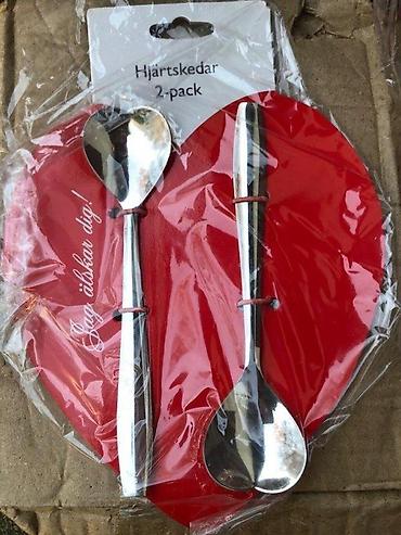 Kašike: HjärtsskedAR – set od 2 kašičice u obliku srca - Pakovanje: 2 komada — 4