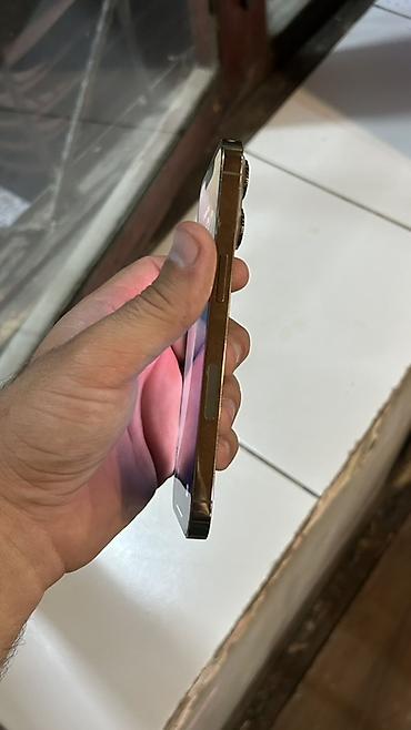 ayfon 13 pro max qiyməti: IPhone 13 Pro, Qızılı, Face ID — 4