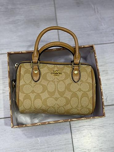барсетки coach: Сумка COACH Mini Boston/Barrel

Lux качество — 5