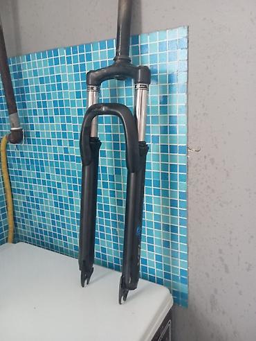 peridok velo: Velosiped üçün amortizatorlu qabaq çəngəl - Tip: İki borulu — 1
