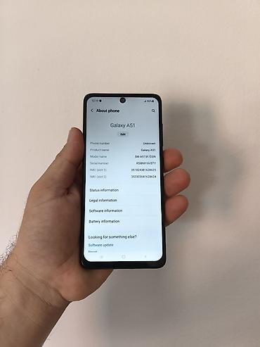 polovni samsung: Samsung A51 dual sim sim free, sa 4/128 gb memorije. Dobro očuvan i — 5