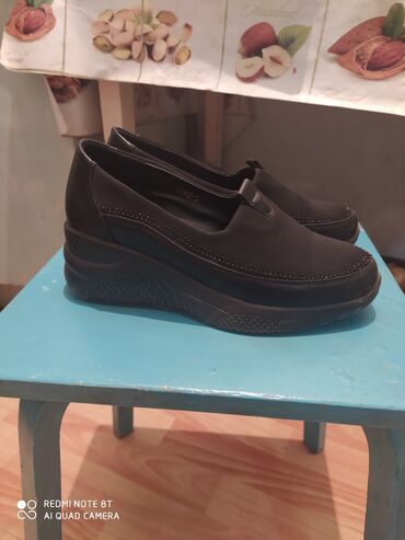 женские весенние туфли: Туфли 37, цвет - Черный