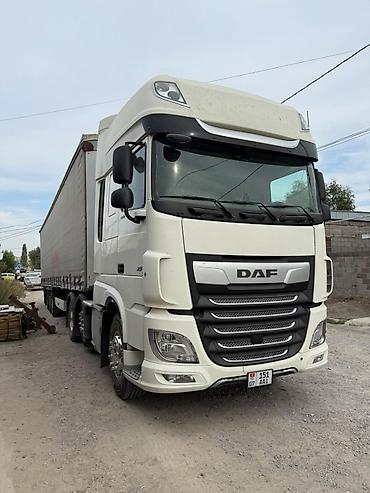 Тягач, DAF, 2019 г., Тентованный
