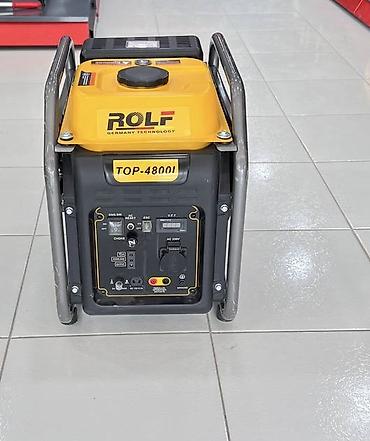 Генераторы: Бензиновый генератор ROLF TOP-4800I - Мощность номинальная: 4.5 кВт - — 2