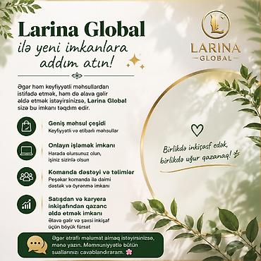 Əməkdaş axtarışı (vakansiyalar): Larina Global – onlayn əməkdaşlıq və inkişaf imkanı Təsvir: - — 1