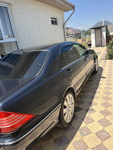 динамики w220: Mercedes-Benz S-Class: 2001 г., 3.7 л, Автомат, Бензин, Седан — 5