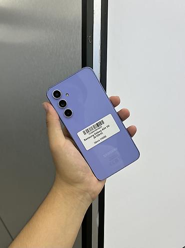 pro max 14: Samsung Galaxy A54 5G, Б/у, 128 ГБ, цвет - Фиолетовый, В рассрочку, 2 SIM — 1