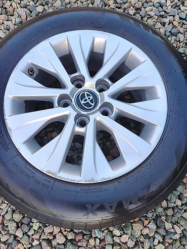 step rf3: Комплект оригинальных литых дисков Toyota с шинами Расболтовка 5* — 2