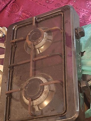 stolustu qaz pecleri: İki gözlü qaz plitəsi - Kompakt stolüstü model, metal korpus - 2 ədəd — 1