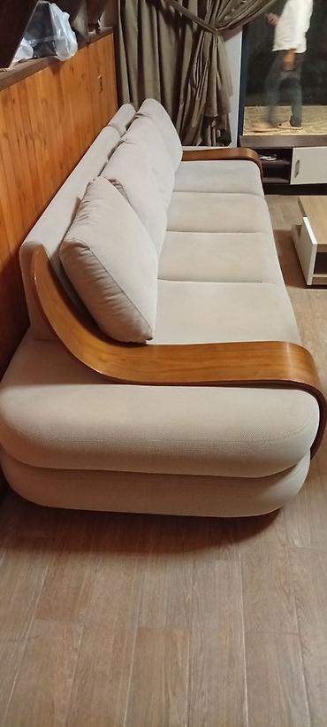 Комплекты диванов и столов: Mebel dəsti – geniş 4 yastıqlı divan və aşağı profilli kofe masası - — 2