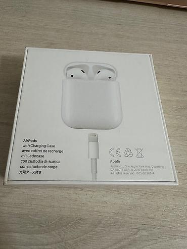 samsung a20: Беспроводные наушники-вкладыши, Apple, Airpods 2, Новый — 1