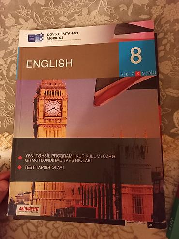 1984 kitab: İngilis diline aid testler, sinif testleri, kaspi, buraxılışa — 7