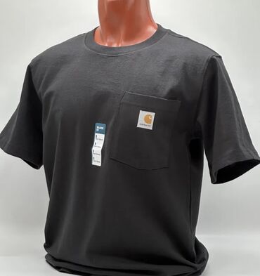 футболка мужская оверсайз: Футболка XS (EU 34), M (EU 38), L (EU 40), цвет - Черный