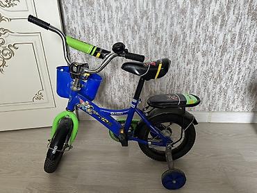 bicycle 26: Uşaq velosipedi – 12 düym təkərlər, əlavə köməkçi təkərlərlə — 2