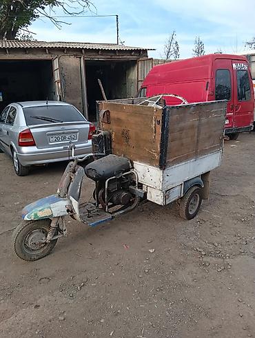 moped 49 cc: Üçtəkərli yük motoskleti - Konstruksiya: Ön hissəsi skuter tipli — 4