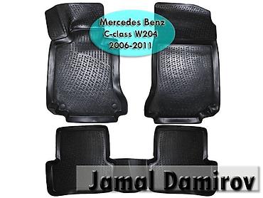 polo kabro: Mercedes Benz C-class W204 20006-2011 ucun poloiuretan ayaqaltilar 🚙🚒 — 1