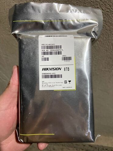 дахуа камеры бишкек: Маалымат алып жүрүүчү, Hikvision, HDD, 5 ТБдан көп, 3.5"