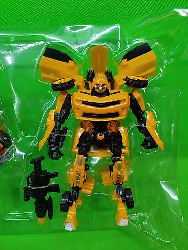 Игрушки: Трансформер Оптимус Прайм и Шмель игрушки в комплекте🔥 Комплектация — 4