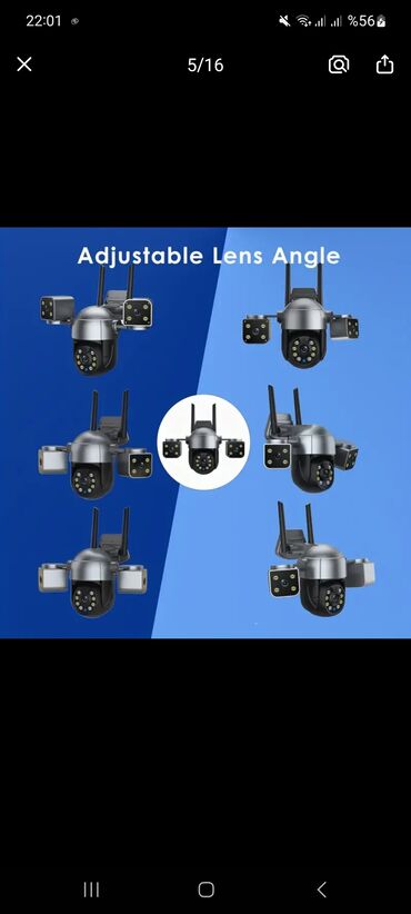 Videokameralar: ✔️ Orijinal çöl şəraiti üçün 3linzalı kamera ✔️ 4K çəkiliş 8MP 4k ✔️