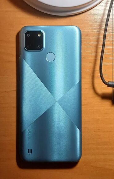Samsung Galaxy A03, 32 GB, rəng - Göy, Barmaq izi, İki sim kartlı