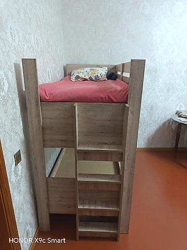 meheccer: İki mərtəbəli çarpayı - Material: ağac teksturalı laminat/MDF — 3
