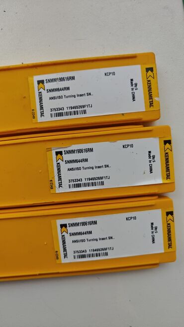 Digər alət dəstləri: Metal emalı üçün kəsici alətlər dəsti - Torna üçün karbid — 11