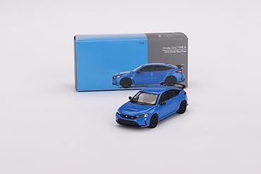 balans tricikl: 🏎️ Honda Civic Type R 2023 Boost Blue Pearl – MiniGT 1:64 MiniGT — 1