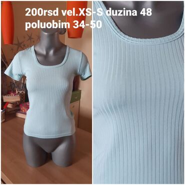 Majice kratkih rukava: Hugo Boss, S (EU 36), Lan, bоја - Šareno — 8