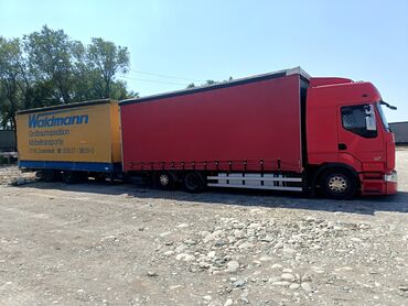 купить фуру с прицепом бу: Грузовик, Renault