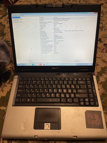 ноутбук купить в бишкеке: Ноутбук, Acer, Б/у, Для несложных задач