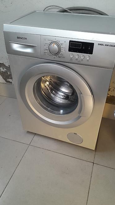 prestige ət cəkən: SENCOR SMDL 106 ESXAZ önyükləməli paltaryuyan maşın. 7 aydı alınıb — 2