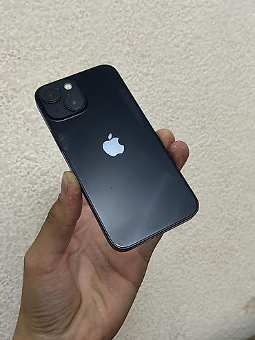 IPhone 13 mini, Б/у, 256 ГБ, Midnight, Чехол, 75 %
