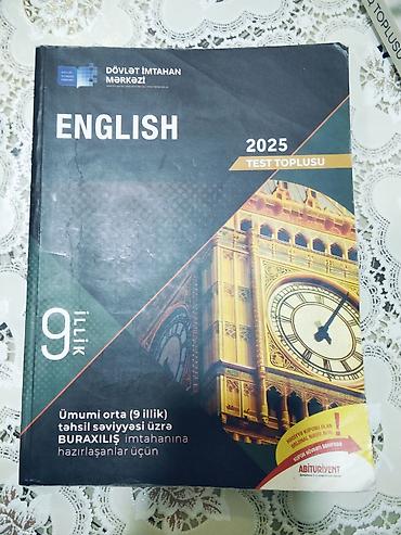 Testlər: REAL ALİCİYA ENDİRİM OLUNACAQ.SELİQELİ İSLENİLİB.Məhsul: “English – — 1