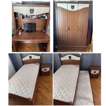 Digər mebel: RumiGenc yataq desti 550₼ satilir Deste 2 eded yataq,her yataqin alt
